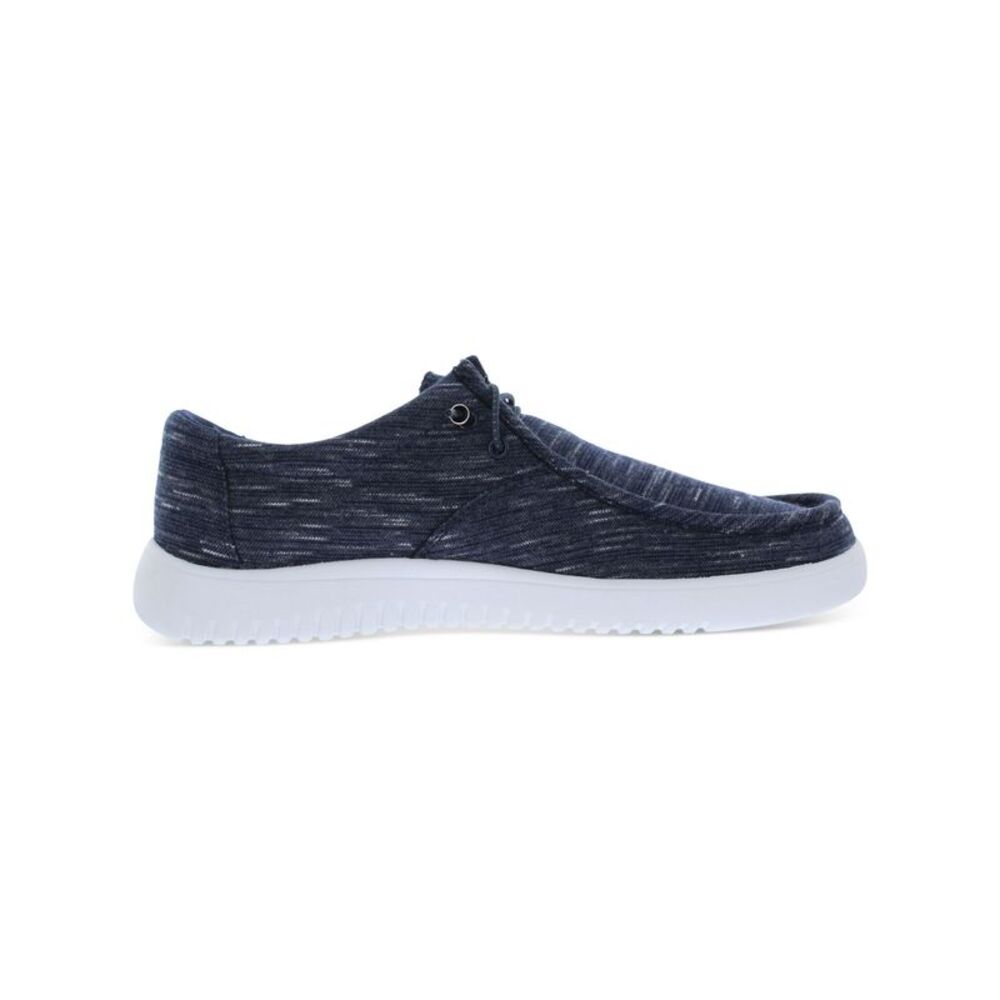 WEATHERPROOF VINTAGE Mens Navy Marled Ollie Round Toe Platform Sneakers 9 M
